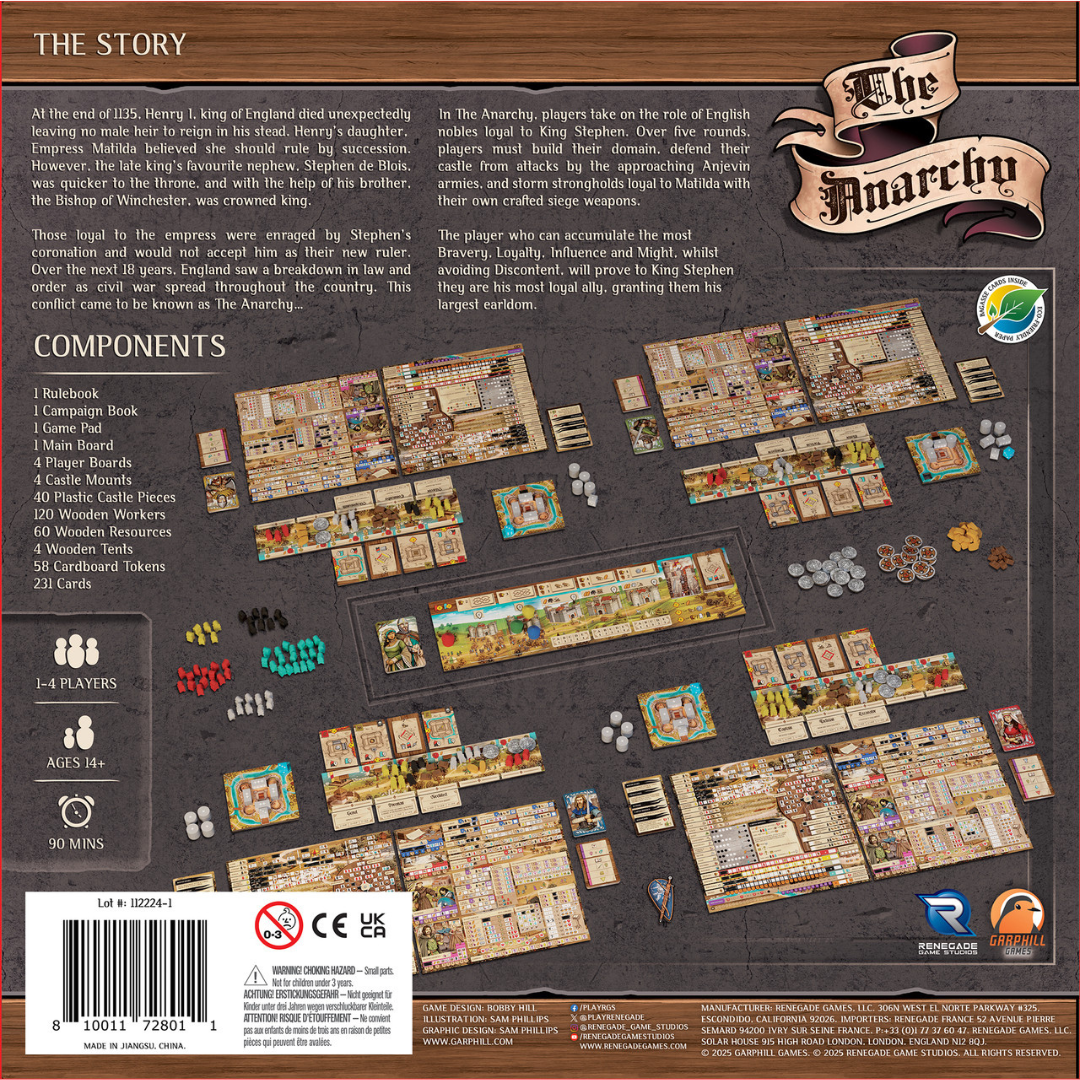 The Anarchy - Board Game