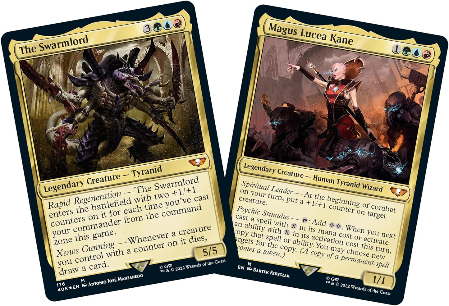 Universes Beyond: Warhammer 40,000 Commander Deck – Tyranid Swarm - Magic The Gathering