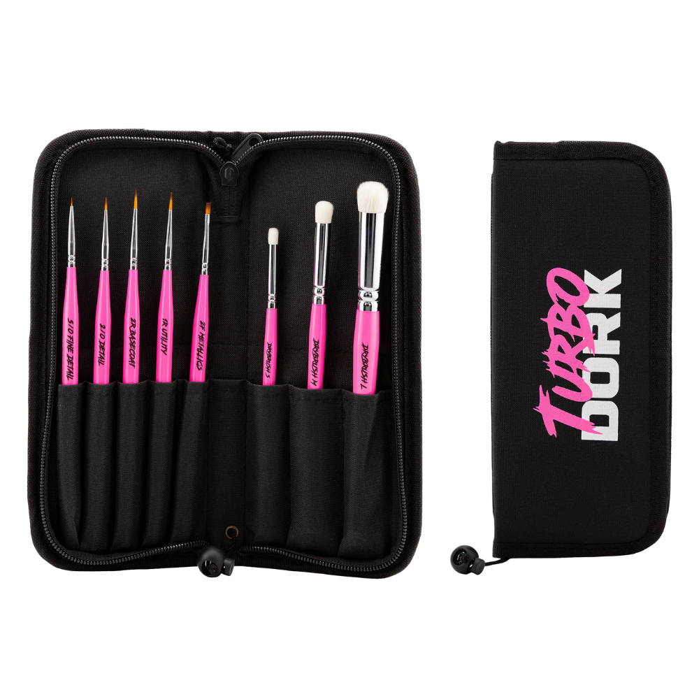 Fauxlinsky - Brush Set & Stand Case - Turbo Dork