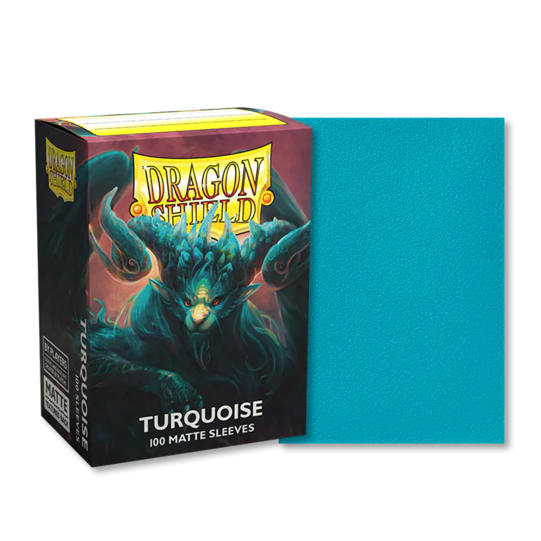 100 Matte Card Sleeves - Standard Card Size - Dragon Shield