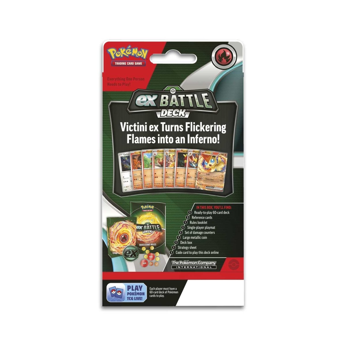 EX Battle Deck - Victini Ex - Pokemon