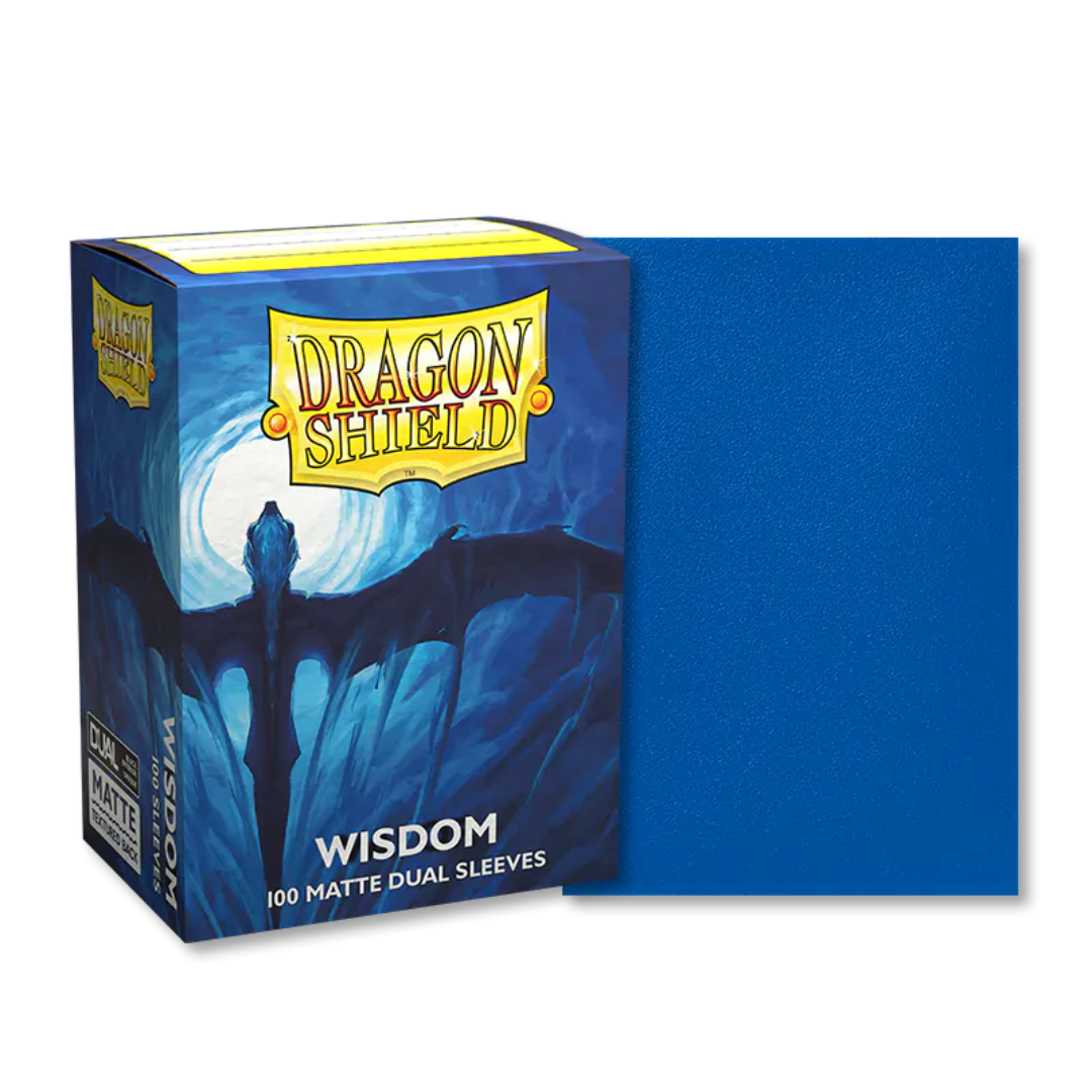 100 Matte Card Sleeves - Standard Card Size - Dragon Shield