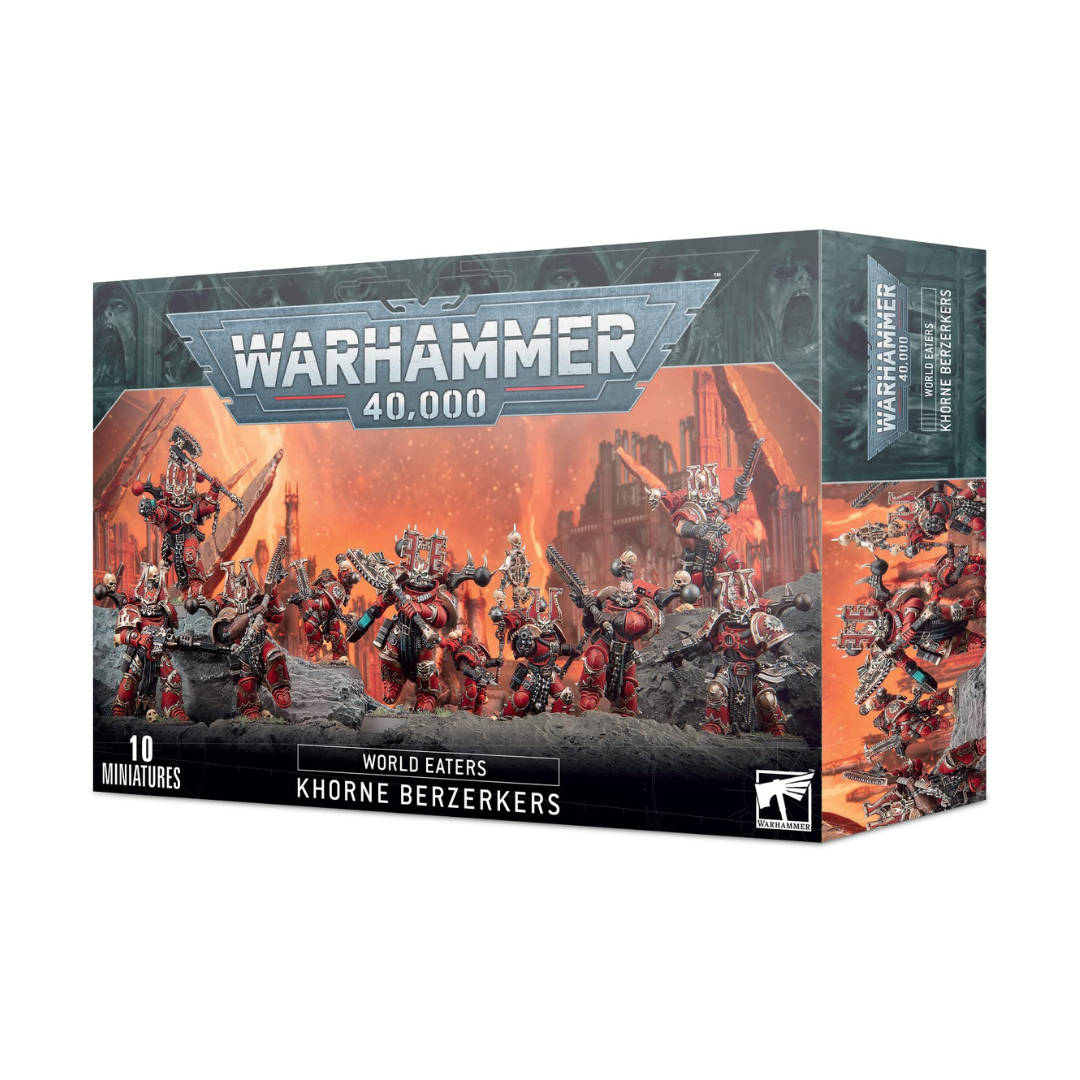Warhammer 40,000 - World Eaters - Khorne Berzerkers