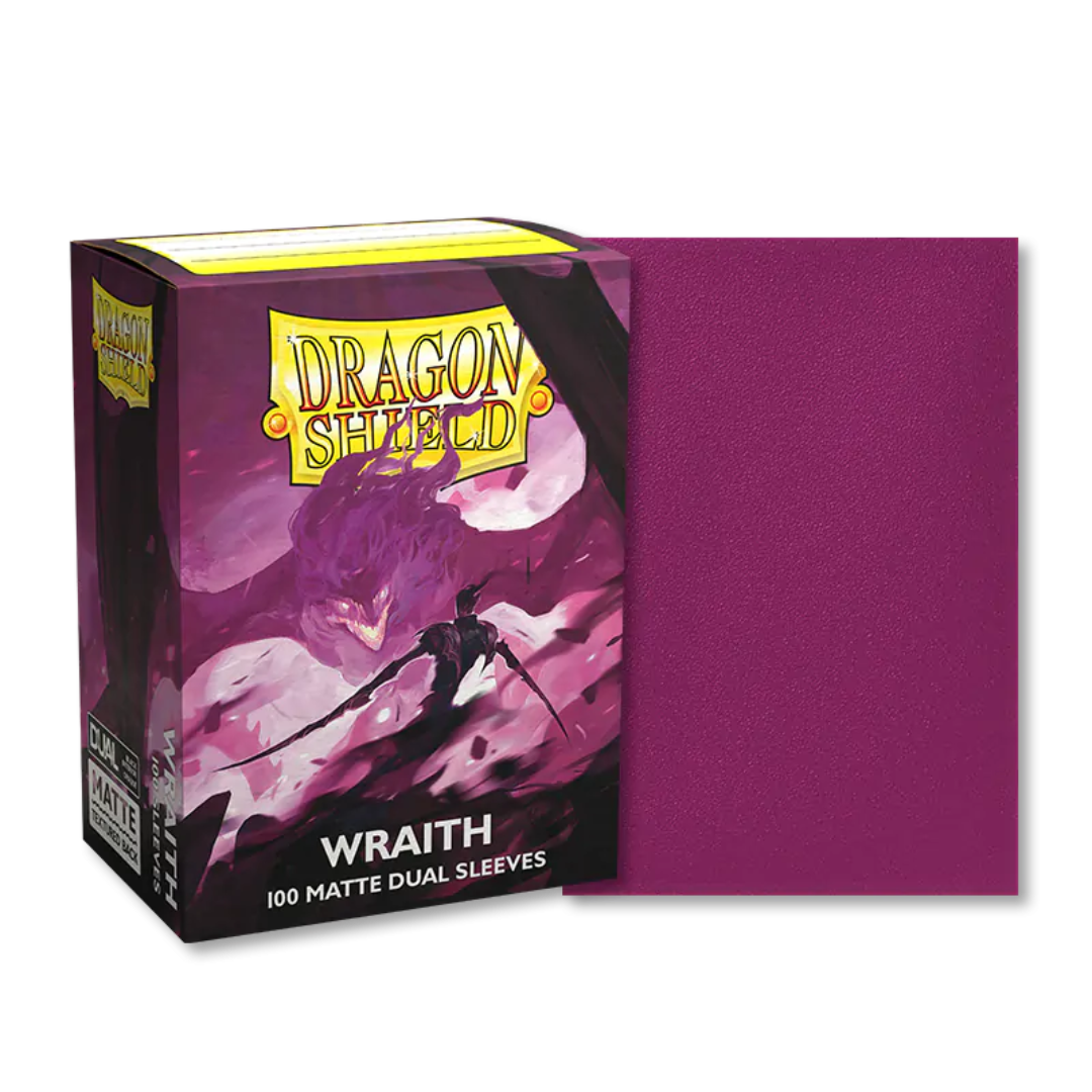 100 Matte Card Sleeves - Standard Card Size - Dragon Shield