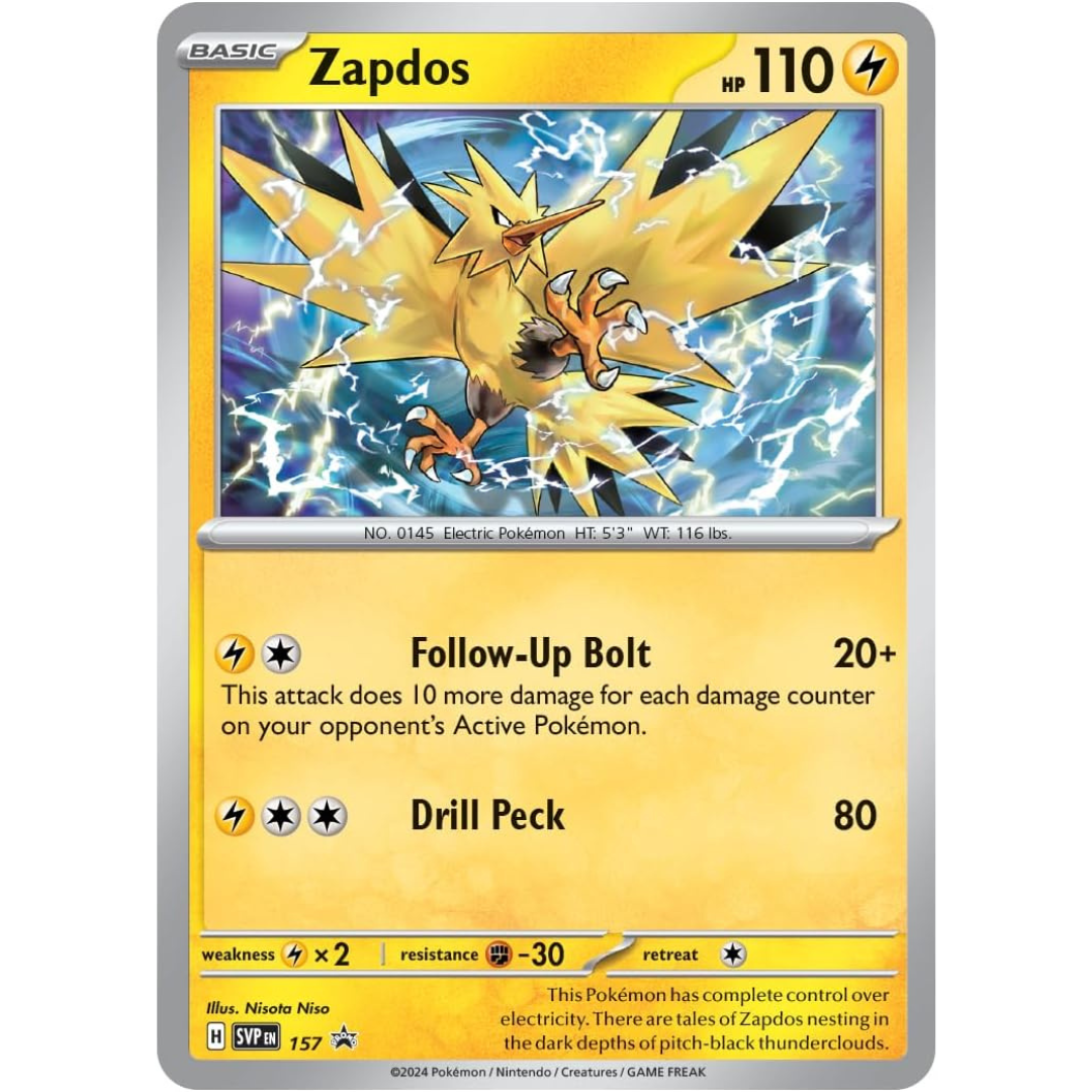 Zapdos - Surging Sparks - Scarlet & Violet - Pokemon