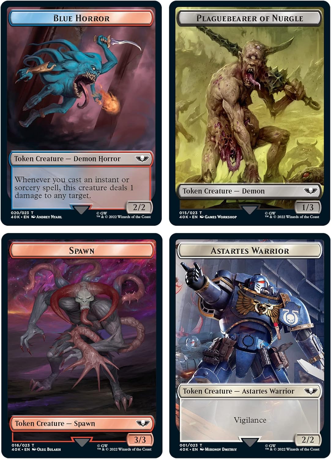 Universes Beyond: Warhammer 40,000 Commander Deck – The Ruinous Powers - Magic The Gathering