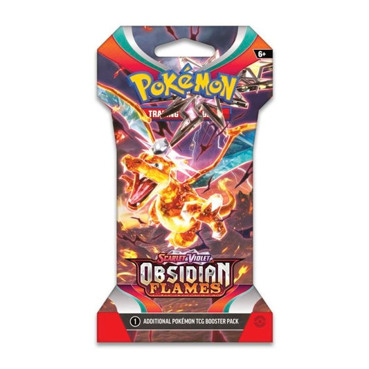 Pokémon TCG: Scarlet & Violet-Obsidian Flames Sleeved Booster Pack (10 Cards)