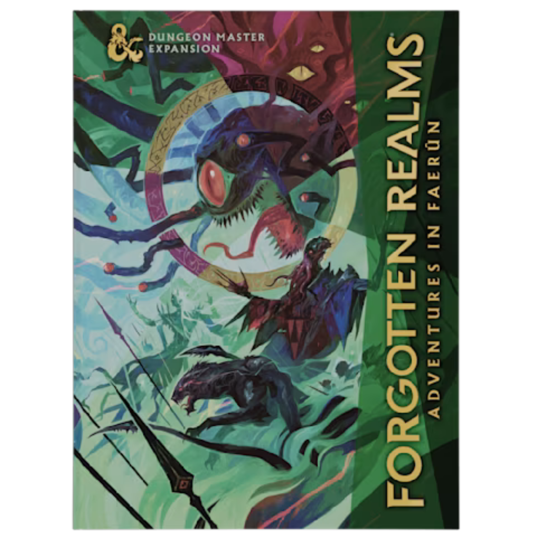 Alternate Cover - Adventures in Faerun - Forgotten Realms - Dungeon Master Expansion - Dungeons & Dragons