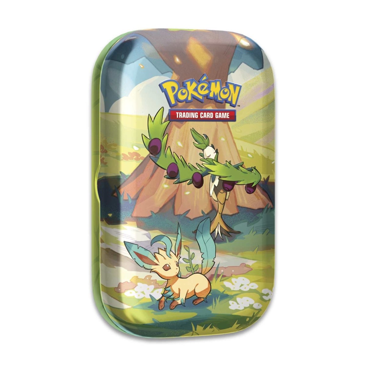 Pokemon - Vibrant Paldea - Arboliva and Leafeon Mini Tin