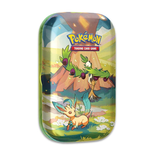 Pokemon - Vibrant Paldea - Arboliva and Leafeon Mini Tin
