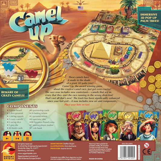 Camel Up (Second Edition) - Board Game
