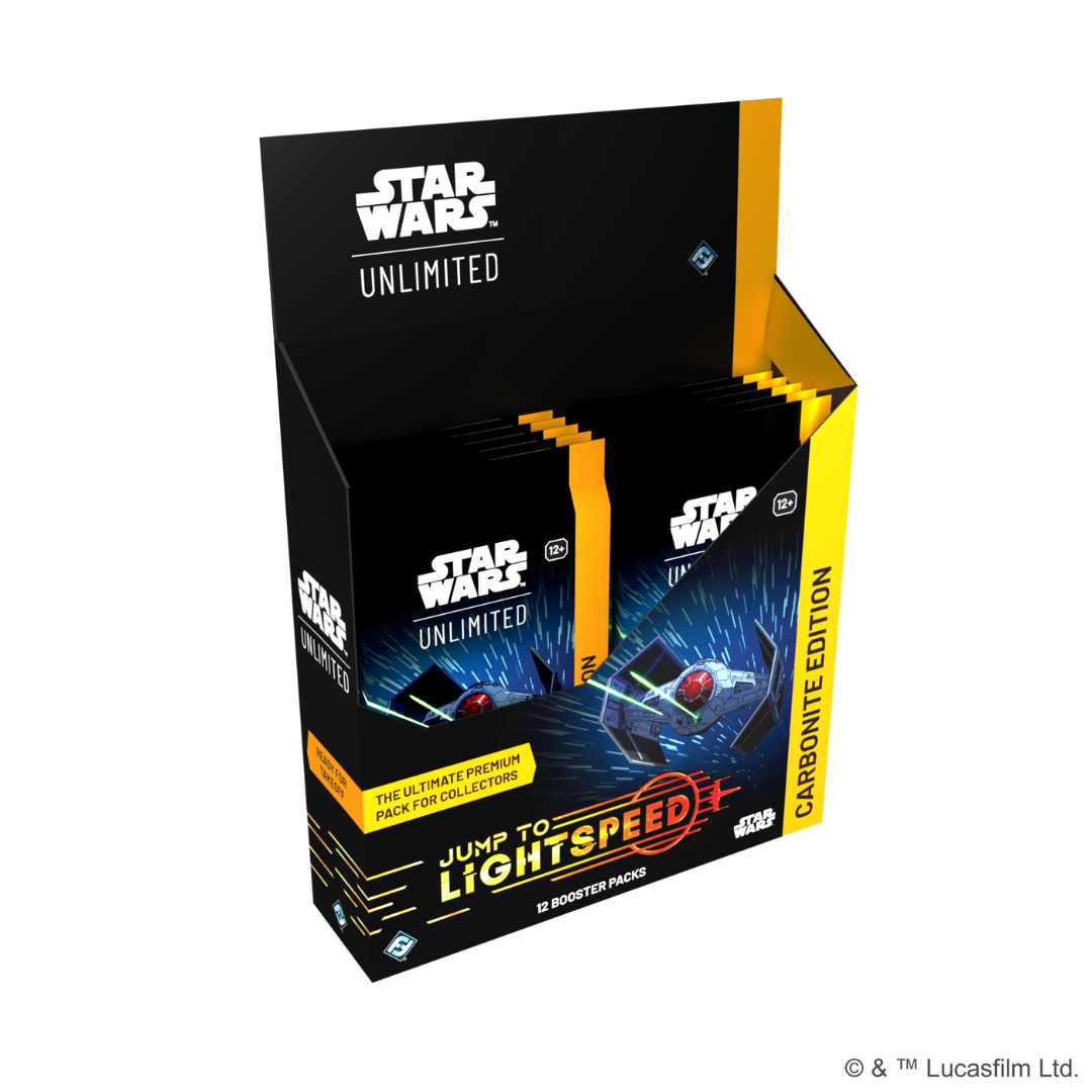 Jump to Lightspeed - Star Wars Unlimited - Carbonite Booster Box