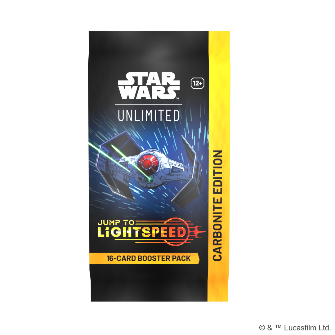 Jump to Lightspeed - Star Wars Unlimited - Carbonite Booster Box