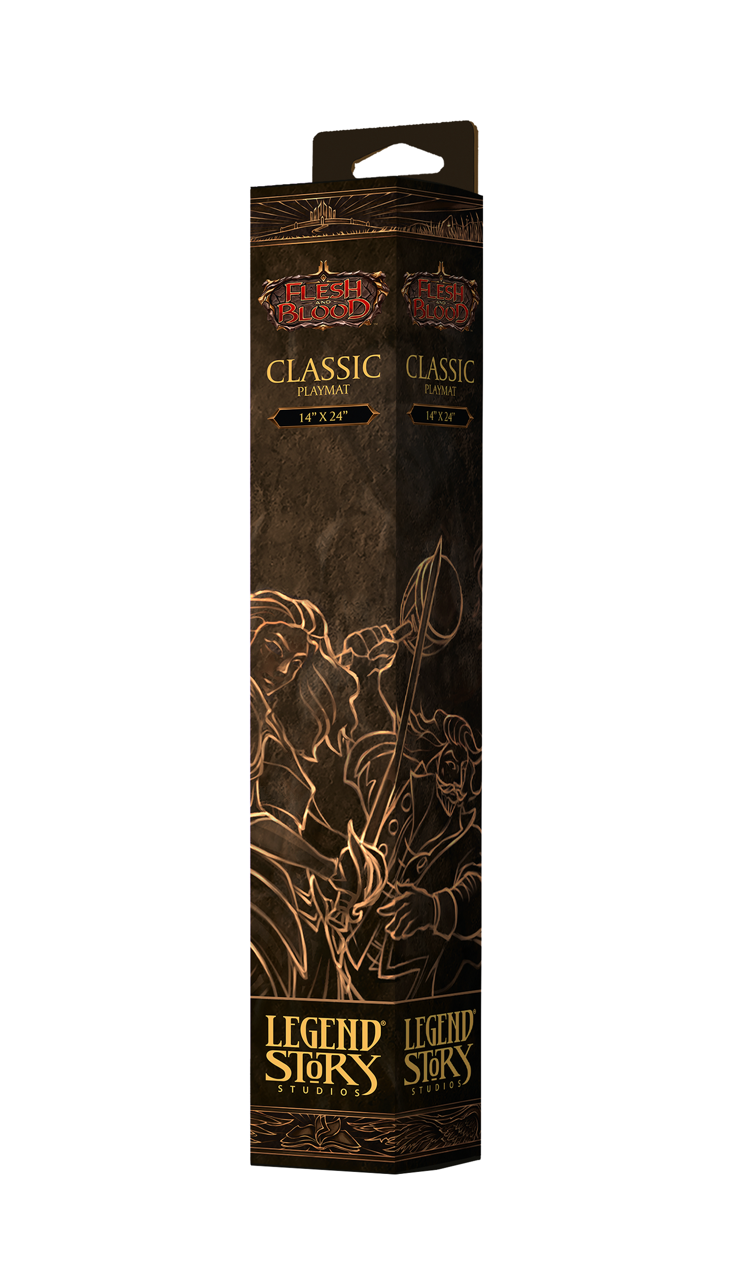 Flesh and Blood Classic Playmat - Brown - Flesh and Blood Playmats