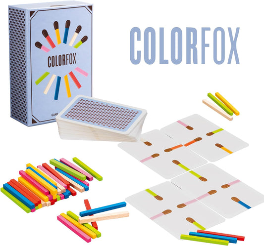 Colorfox Card Game - Color Matching Strategy Game