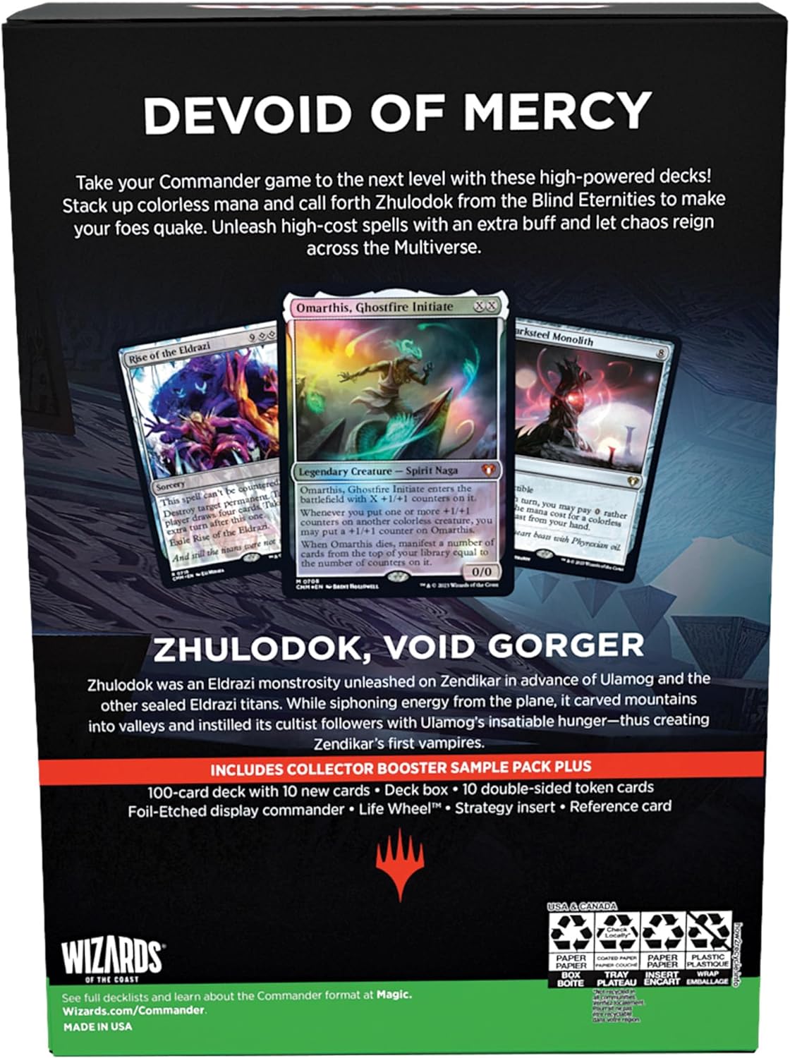 Commander Masters Commander Deck - Zhulodok, Void Gorger