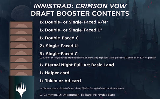 Innistrad: Crimson Vow Draft Booster Pack - Magic The Gathering