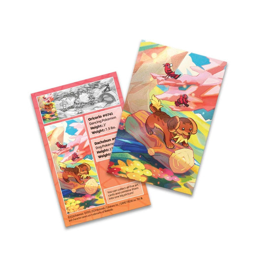 Pokemon - Vibrant Paldea - Dachsbun and Oricorio Mini Tin