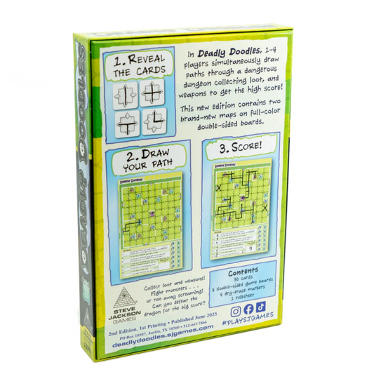 Deadly Doodles - Second Edition - A Draw 'N' Draw Game