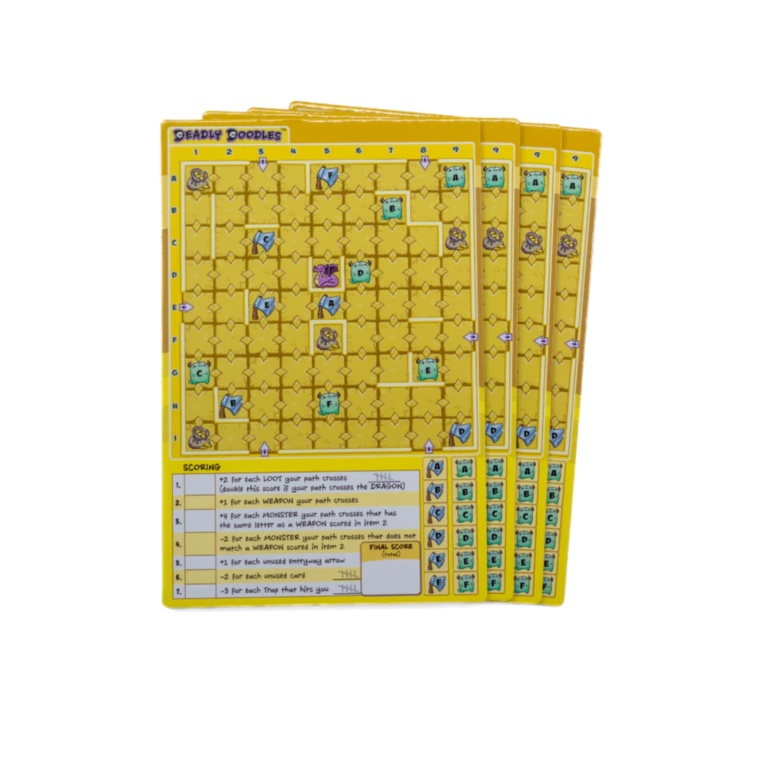 Deadly Doodles - Second Edition - A Draw 'N' Draw Game