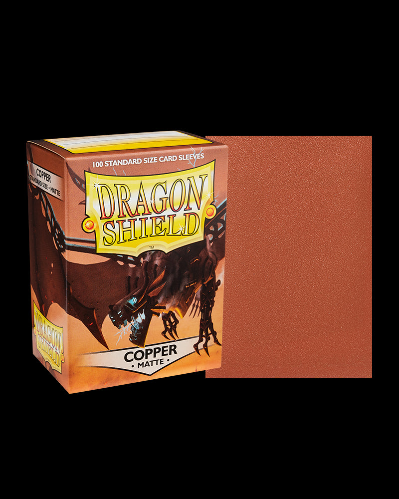 100 Matte Card Sleeves - Standard Card Size - Dragon Shield