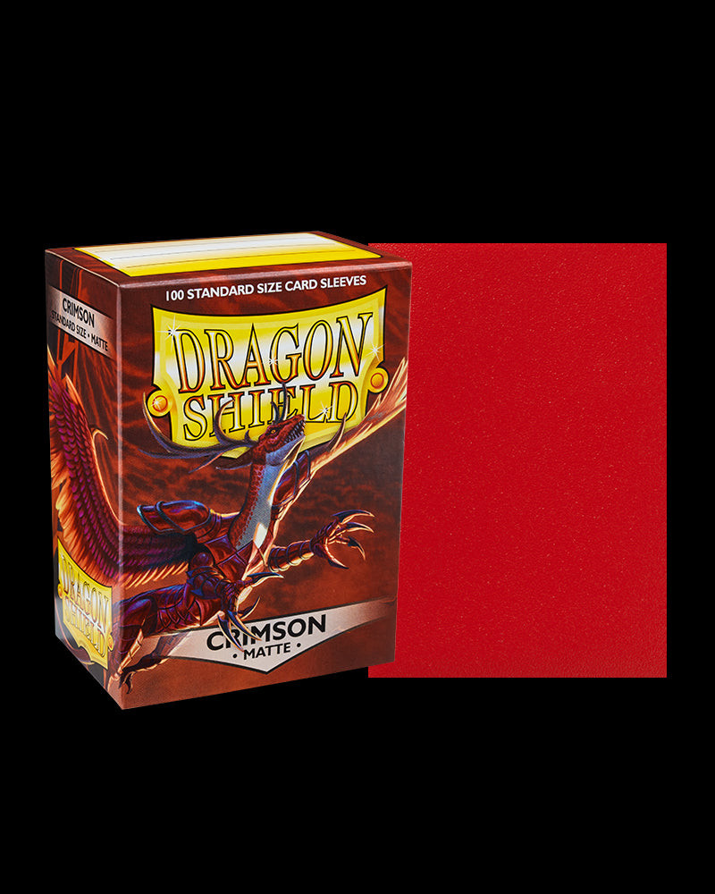 100 Matte Card Sleeves - Standard Card Size - Dragon Shield