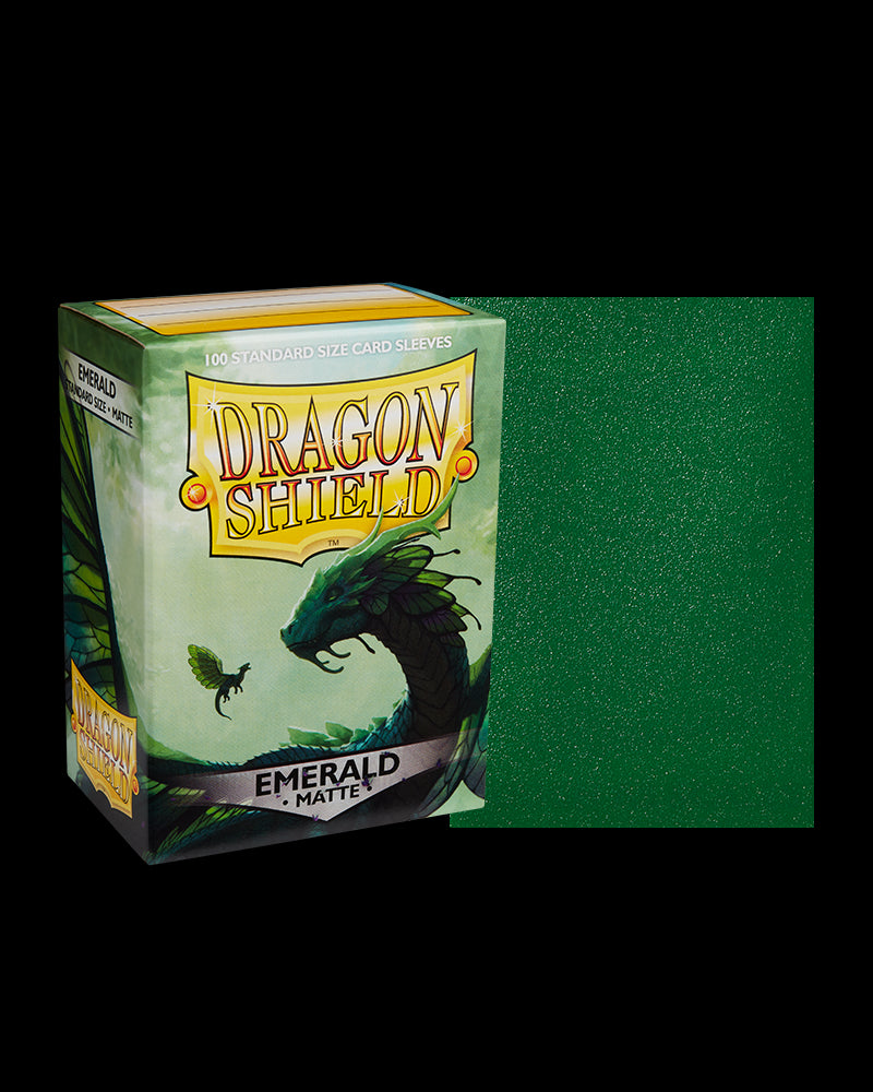 100 Matte Card Sleeves - Standard Card Size - Dragon Shield