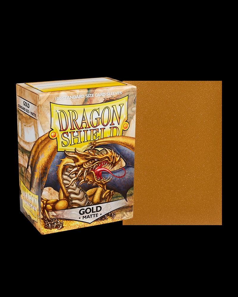 100 Matte Card Sleeves - Standard Card Size - Dragon Shield