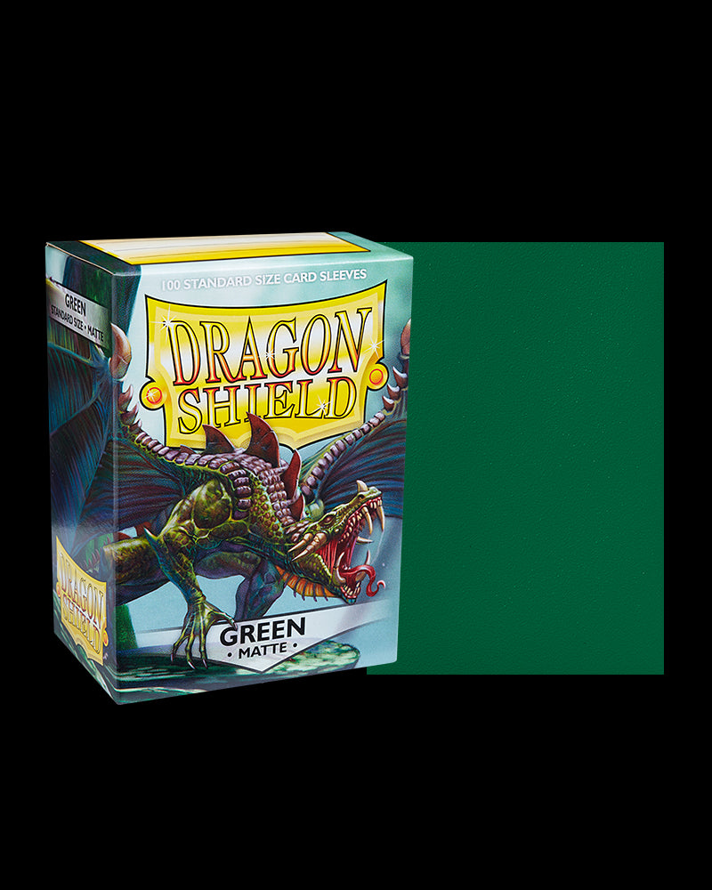100 Matte Card Sleeves - Standard Card Size - Dragon Shield