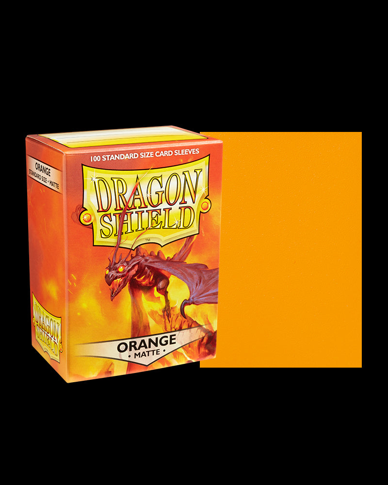 100 Matte Card Sleeves - Standard Card Size - Dragon Shield