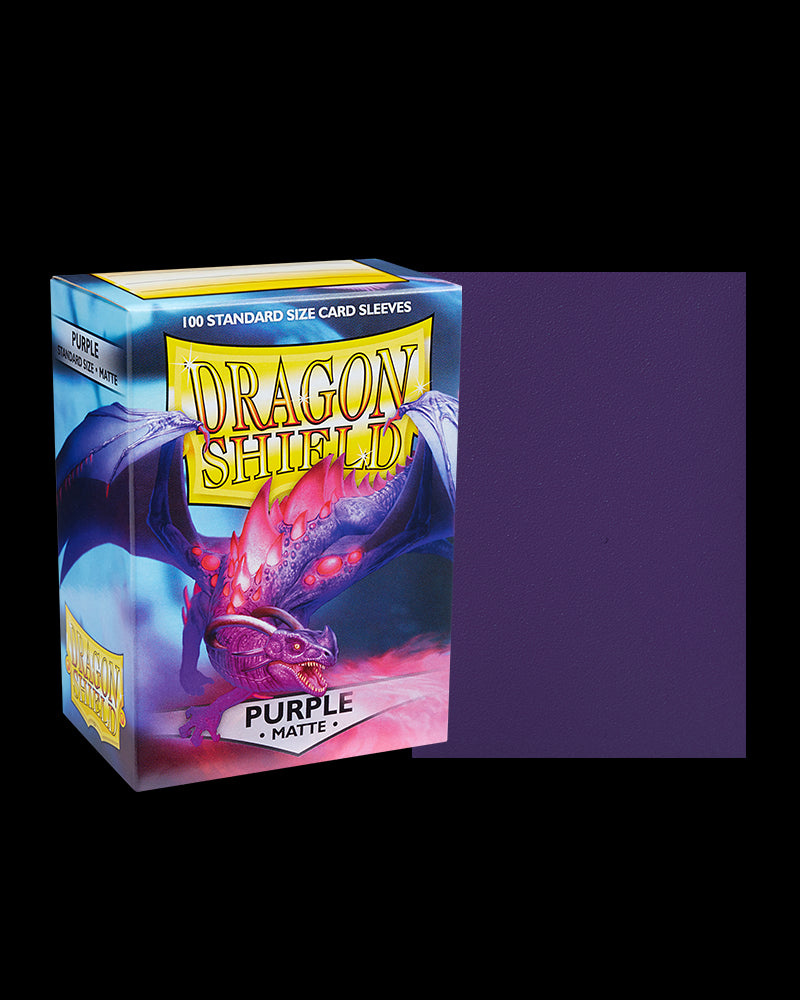 100 Matte Card Sleeves - Standard Card Size - Dragon Shield