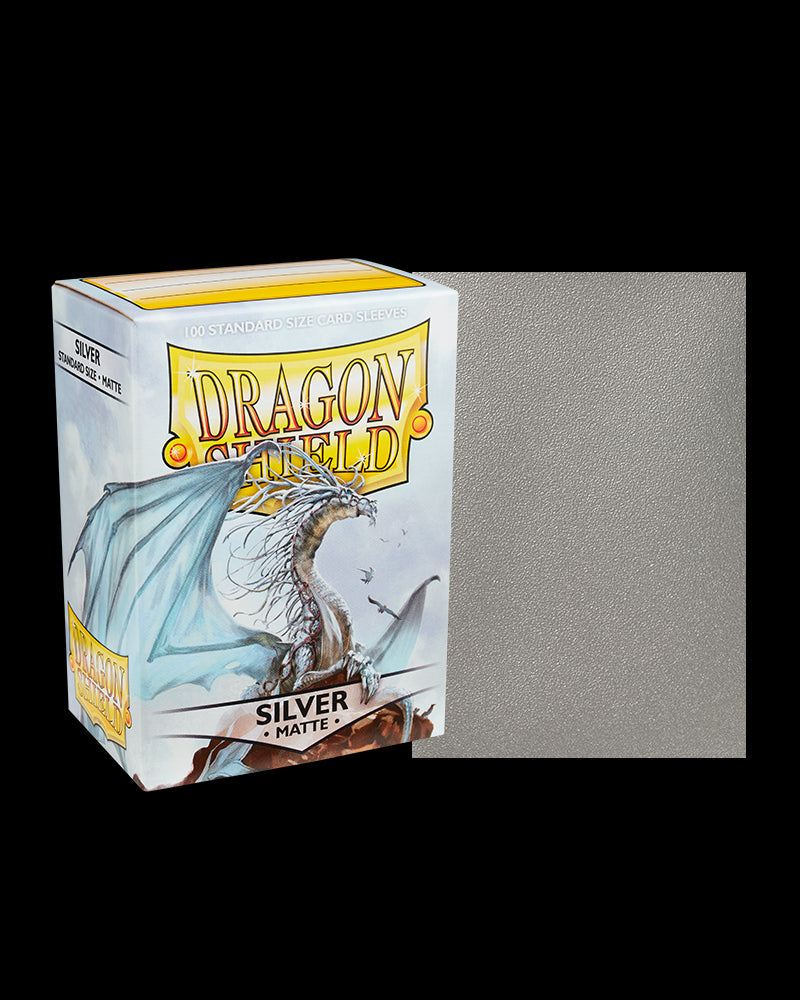 100 Matte Card Sleeves - Standard Card Size - Dragon Shield