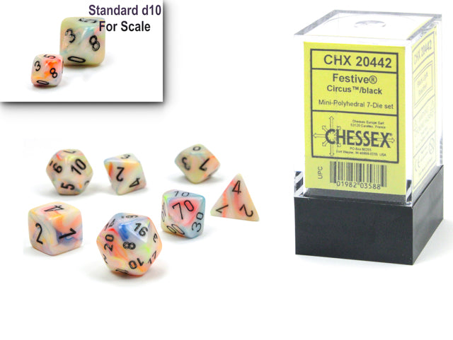 Chessex Mini Polyhedral 7-Die Set