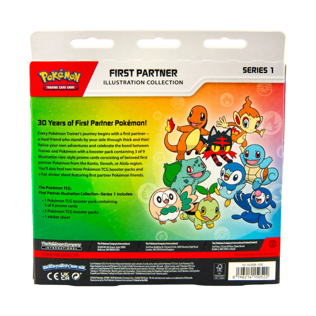 Illustration Collection Series 1 - First Partner - Pokemon