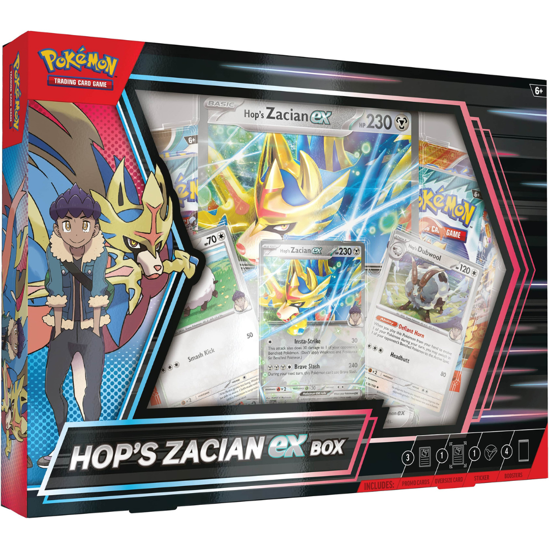 Journey Together - Hop's Zacian ex Box - Pokemon