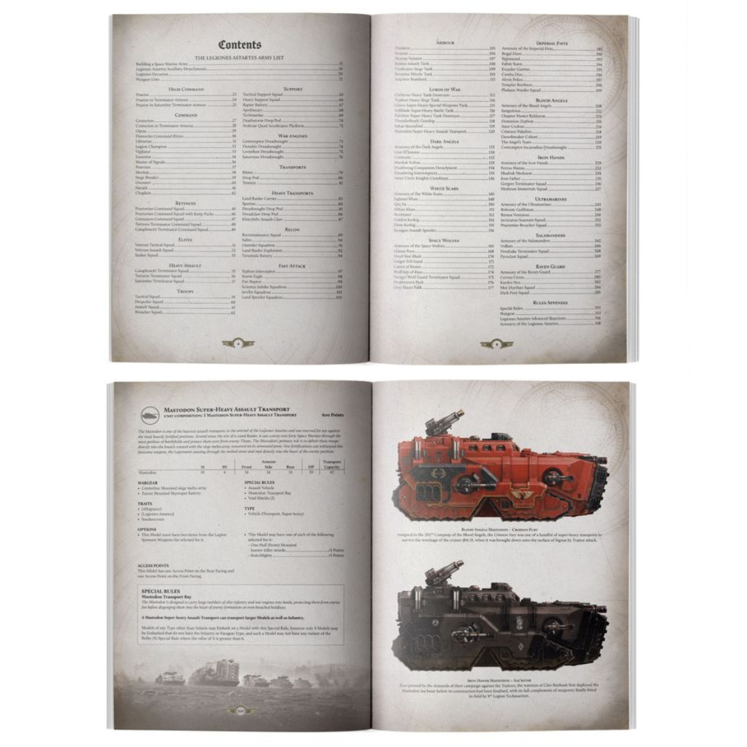 The Horus Heresy - Liber Astartes - Loyalist Legiones Army Book - Warhammer