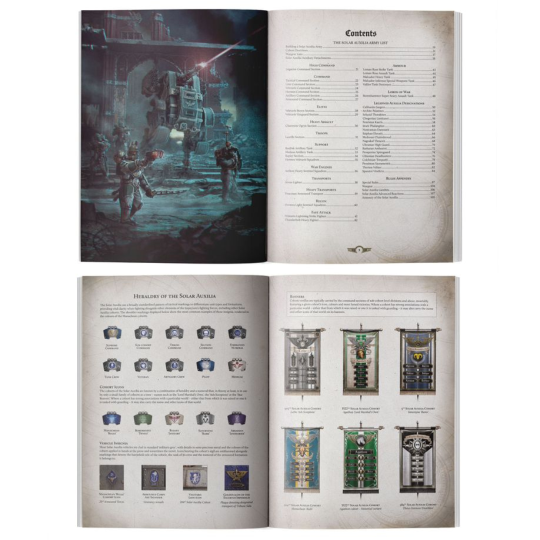 The Horus Heresy - Liber Auxilia - Solar Auxilia Army Book - Warhammer