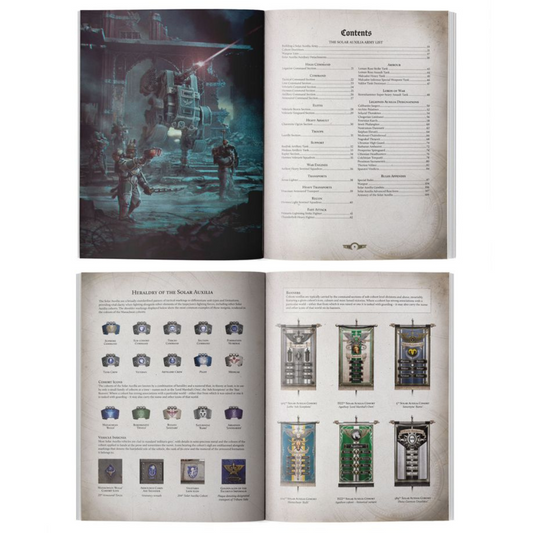 The Horus Heresy - Liber Auxilia - Solar Auxilia Army Book - Warhammer