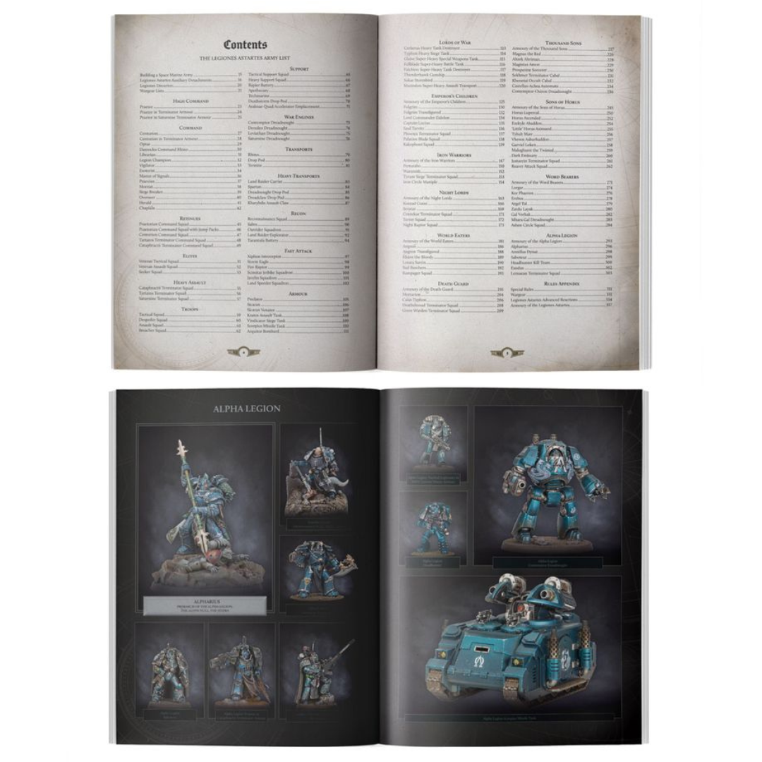 The Horus Heresy - Liber Hereticus - Traitor Legiones Astartes Army Book - Warhammer