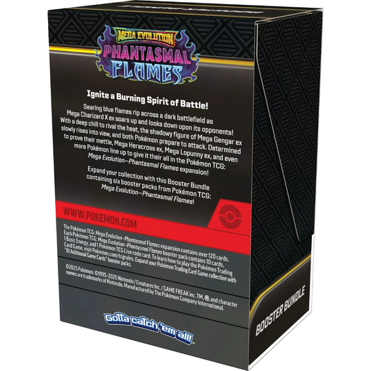 Booster Bundle - Mega Evolutions - Phantasmal Flames - Pokemon