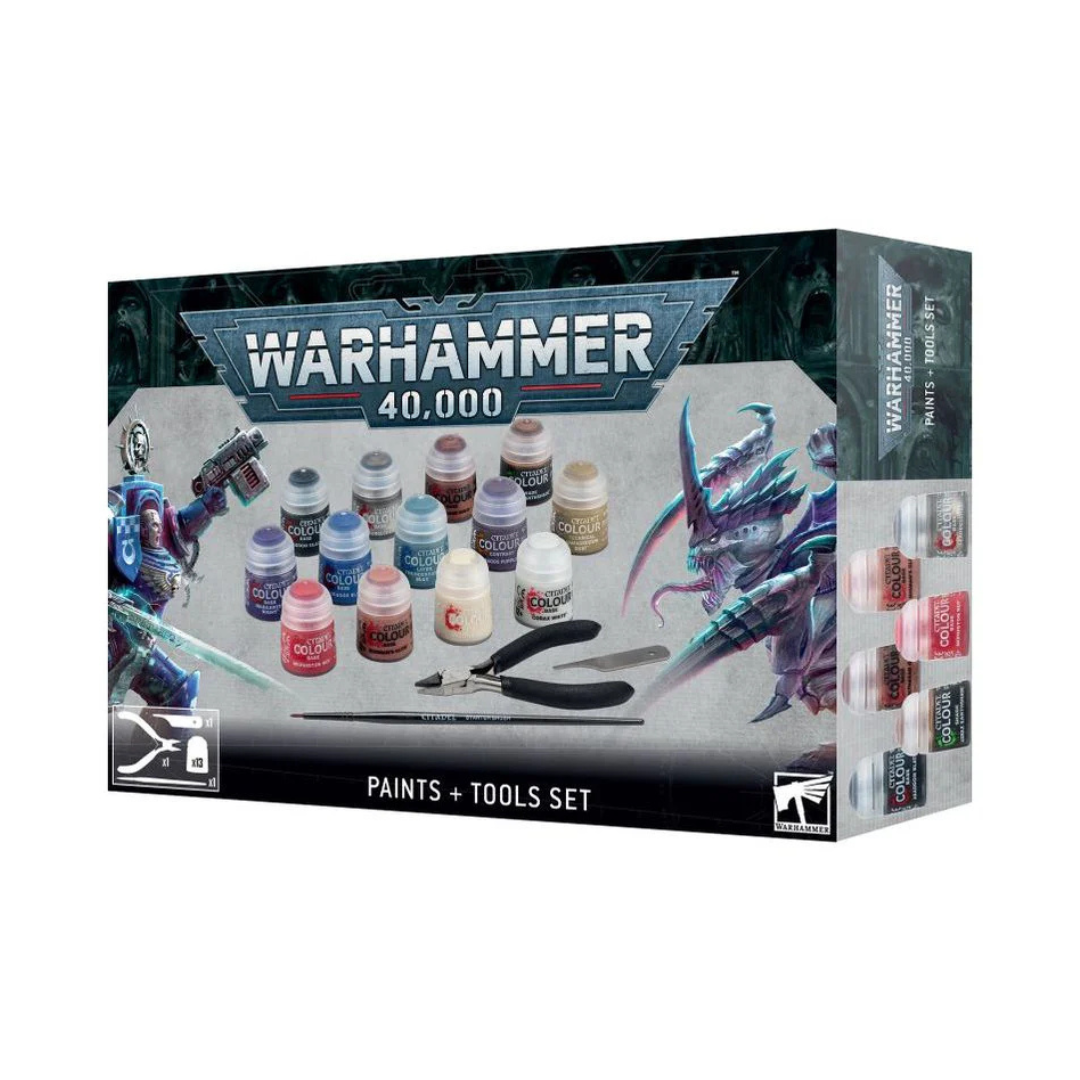 Warhammer 40,000 - Paints + Tools Set