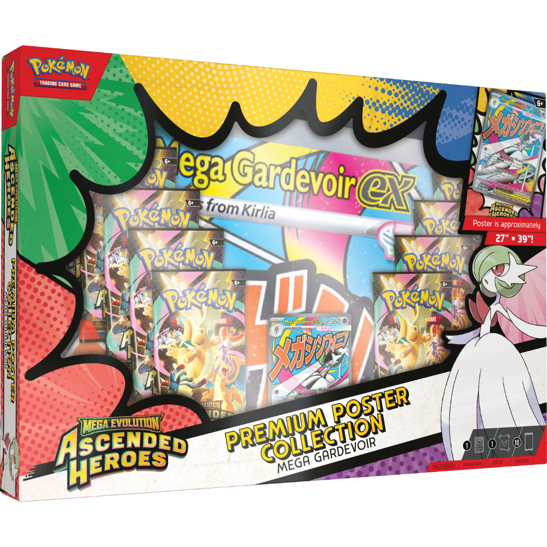 Premium Poster Collection - Ascended Heroes - Mega Evolutions - Pokemon