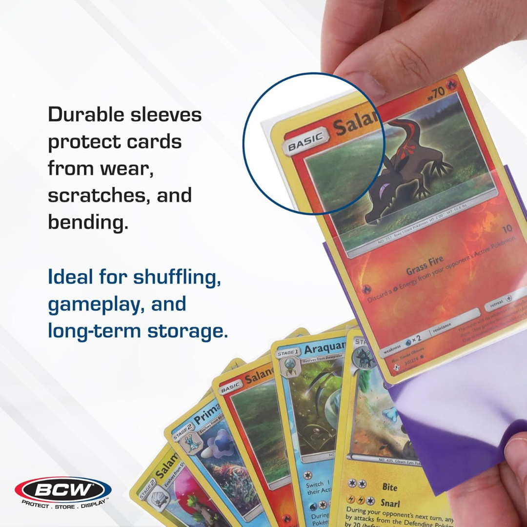 BCW - Resealable Inner Sleeves - 100 Count