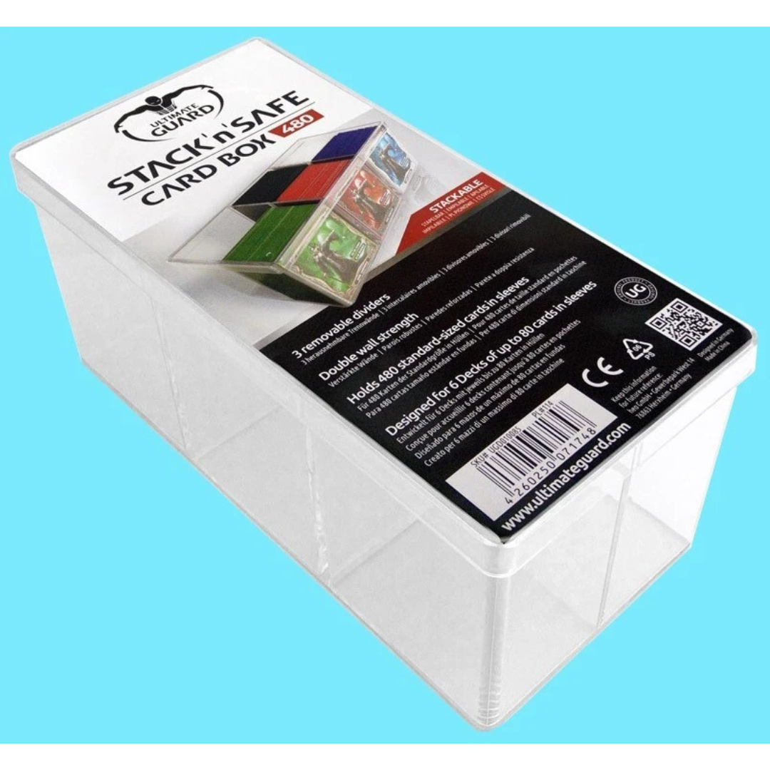Stack'n'Safe - Card Box - 480+ Deck Case - Ultra Guard
