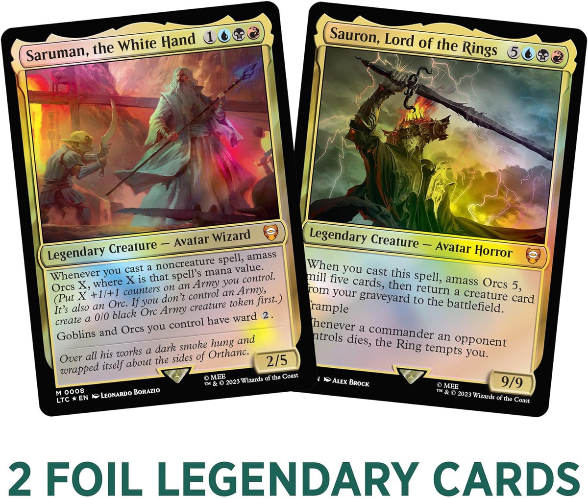 Sauron, Lord of the Rings - Tales of Middle Earth - The Lord of the Rings - Commander Deck - Magic The Gathering