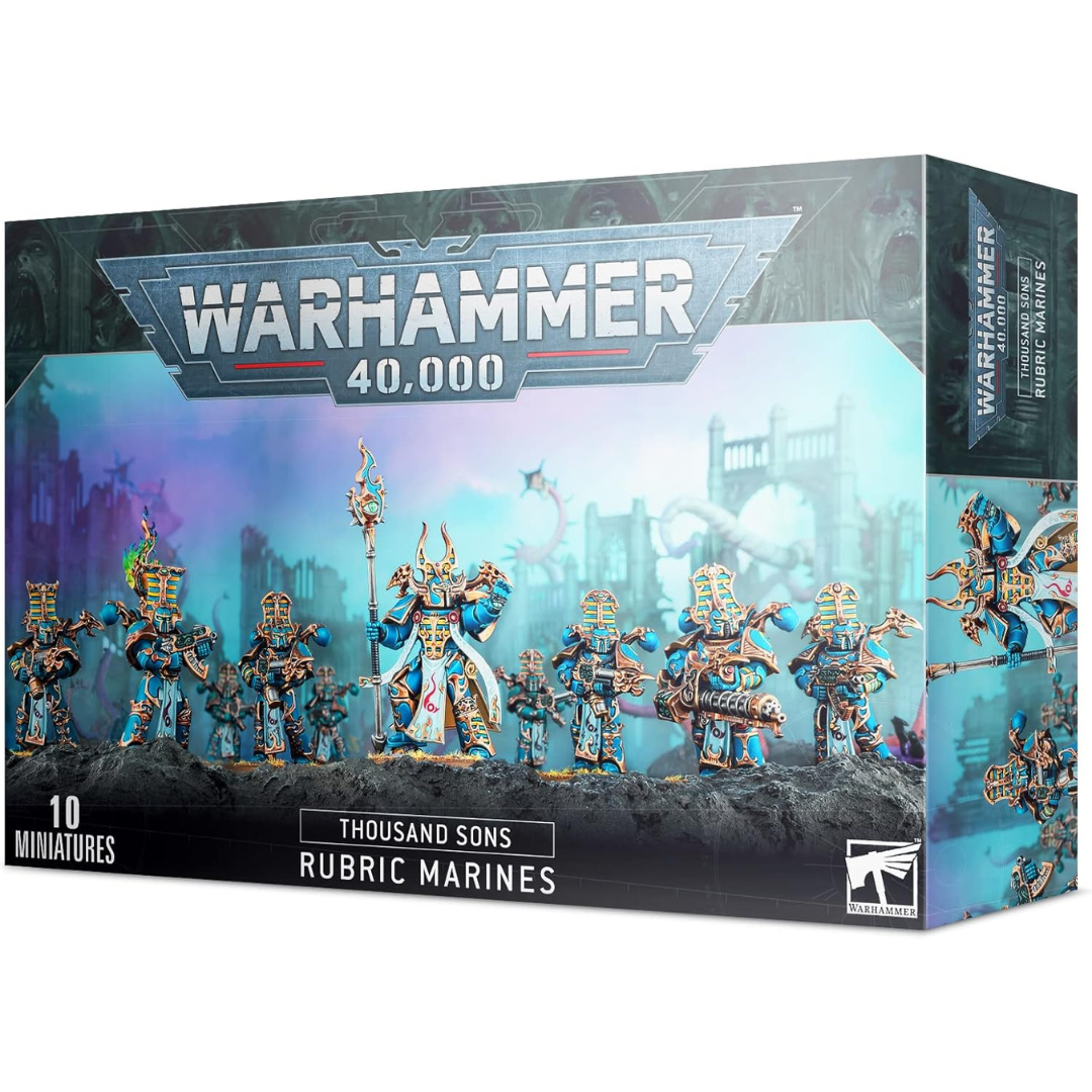 Warhammer 40,000 - Thousand Sons - Rubric Marines
