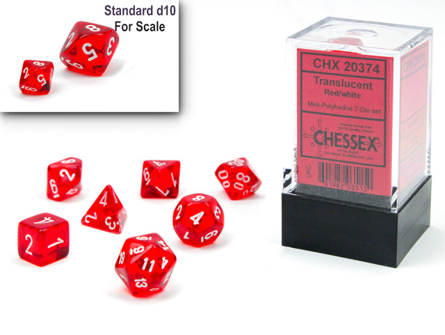 Chessex Mini Polyhedral 7-Die Set