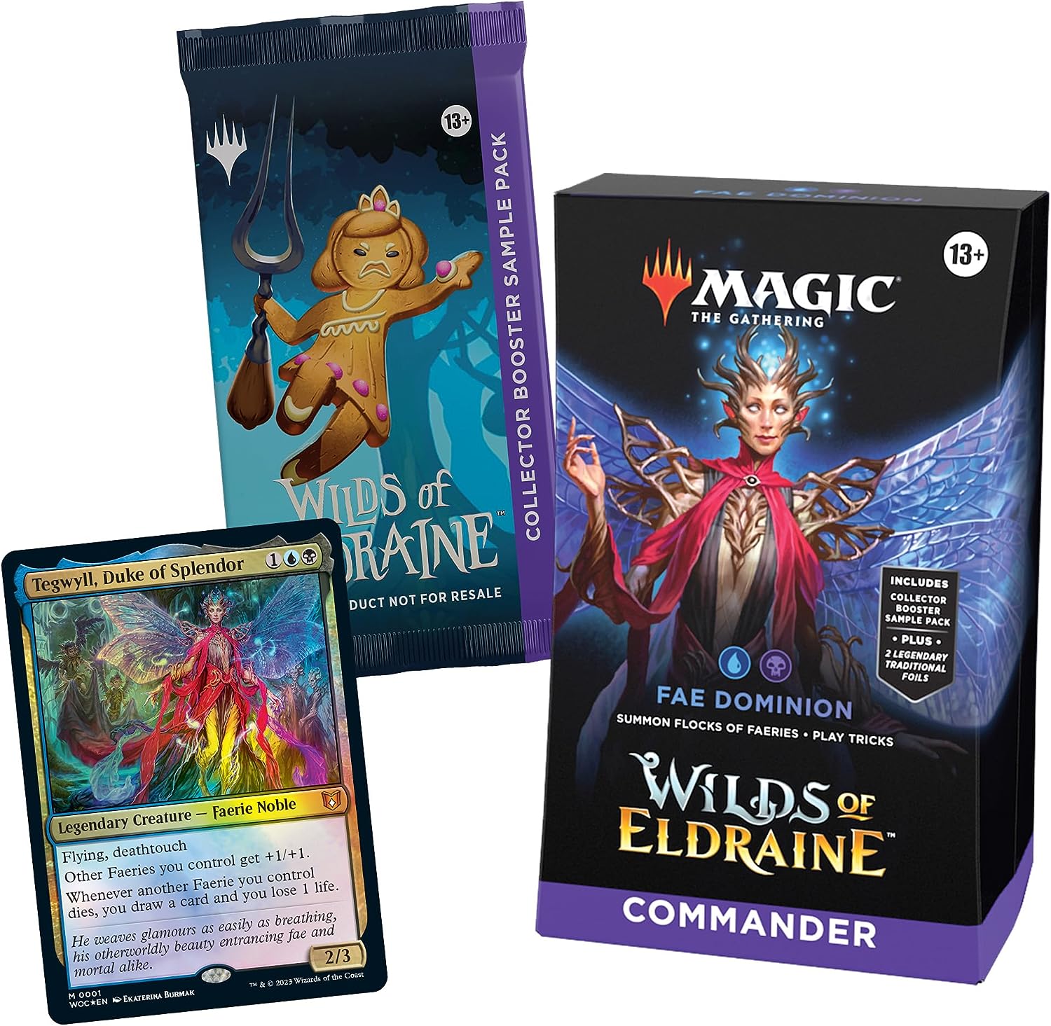 Wilds of Eldraine Commander Deck - Fae Dominion Upper Crust Games Wilds of Eldraine Commander Deck - Fae Dominion Upper Crust Games