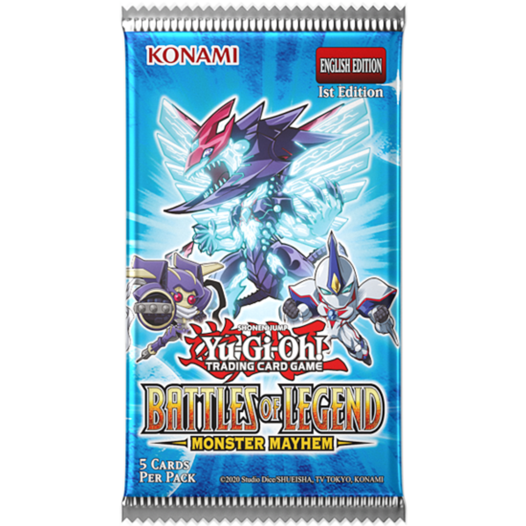 Yu-Gi-Oh! - Battles of Legend - Monster Mayhem - Booster Pack