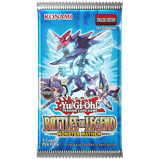 Yu-Gi-Oh! - Battles of Legend - Monster Mayhem - Booster Pack